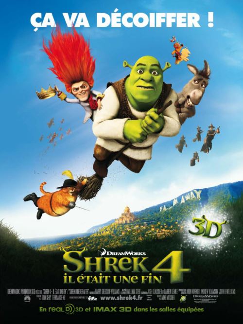 Shrek 4 AFFICHE CINEMA ORIGINALE État correct - N/A reconditionné disponible sur Fnac