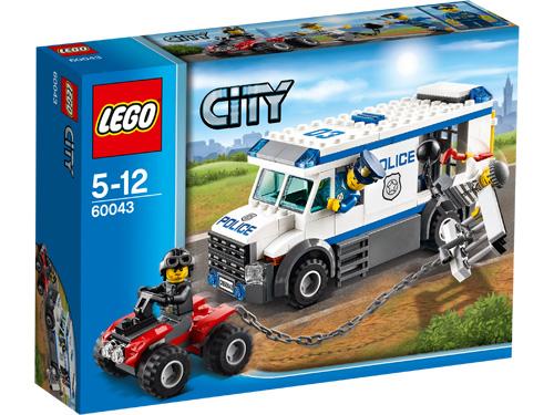 Acheter LEGO® City 60043 Le transport du prisonnier État correct - 149,86 € LEGO® City 60043 Le transport du prisonnier État correct - Lego reconditionné disponible sur Fnac