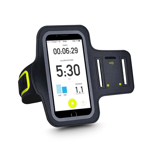 Acheter Brassard sport pour téléphone portable 5"" Urban Factory Sportee Noir État correct - 13,99 € Brassard sport pour téléphone portable 5"" Urban Factory Sportee Noir État correct - Urban Factory reconditionné disponible sur Fnac