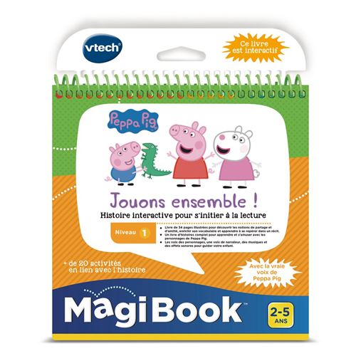 Acheter Livre interactif Peppa Pig Vtech État correct - 21,56 € Livre interactif Peppa Pig Vtech État correct - VTech reconditionné disponible sur Fnac