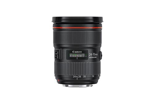 Objectif reflex Canon EF 24 - 70 mm f/2.8 série L II USM État correct - Canon reconditionné disponible sur Fnac