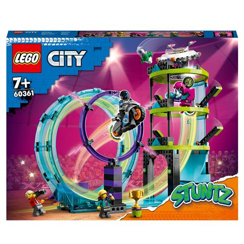 Acheter LEGO® City 60361 Le défi ultime des motards cascadeurs État correct - 52,53 € LEGO® City 60361 Le défi ultime des motards cascadeurs État correct - Lego City reconditionné disponible sur Fnac