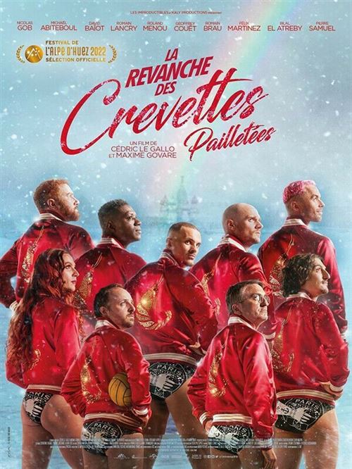 Affiche de Cinéma Originale - La Revanche des Crevettes Pailletées - 2022 - Pierre SAMUEL - 120x160cm État correct - N/A reconditionné disponible sur Fnac