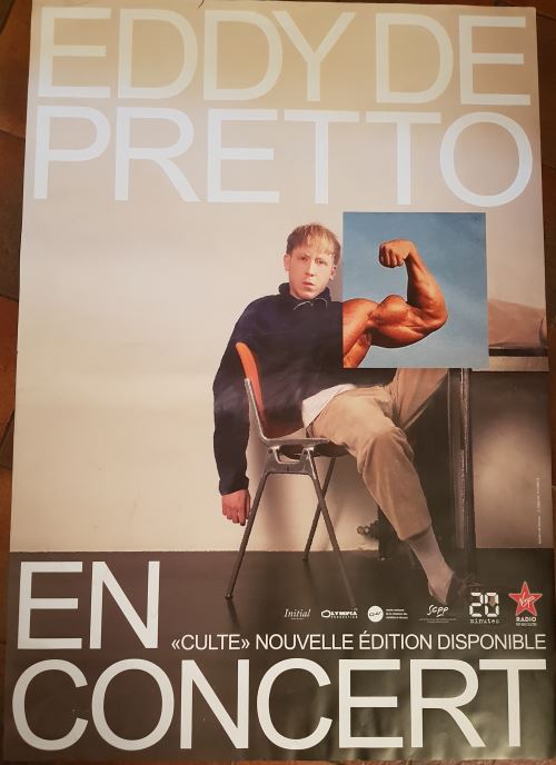 Eddy de Pretto - Culte - AFFICHE État correct - N/A reconditionné disponible sur Fnac