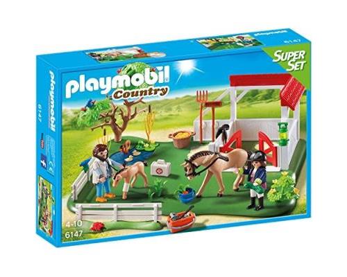 6147 Superset Paddock avec chevaux - Playmobil État correct -  reconditionné disponible sur Fnac