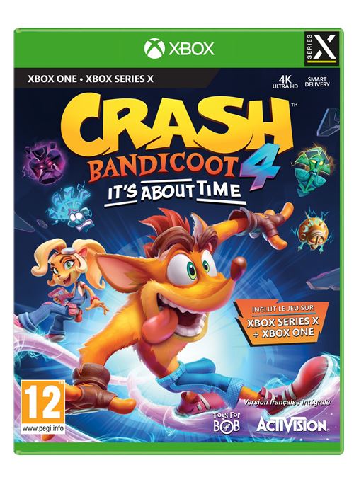 Crash Bandicoot 4: It’s About Time! Xbox One État correct - Koch Media reconditionné disponible sur Fnac
