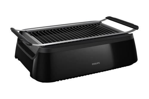 Barbecue sans fumée Philips Avance Collection HD6370/90 1600 W Noir État correct - Philips reconditionné disponible sur Fnac