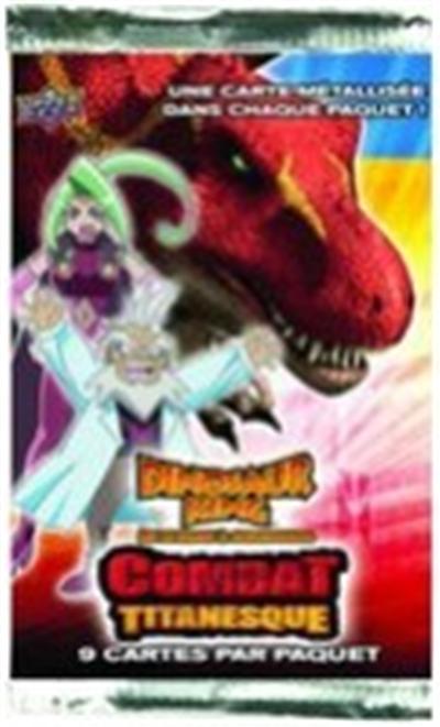Upper Deck - Dinosaur King - Combat Titanesque : Paquet de 9 cartes État correct - Upper Deck reconditionné disponible sur Fnac