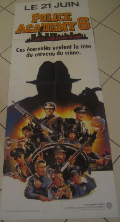 Police Academy 6 AFFICHE CINEMA ORIGINALE  -  reconditionné disponible sur Fnac