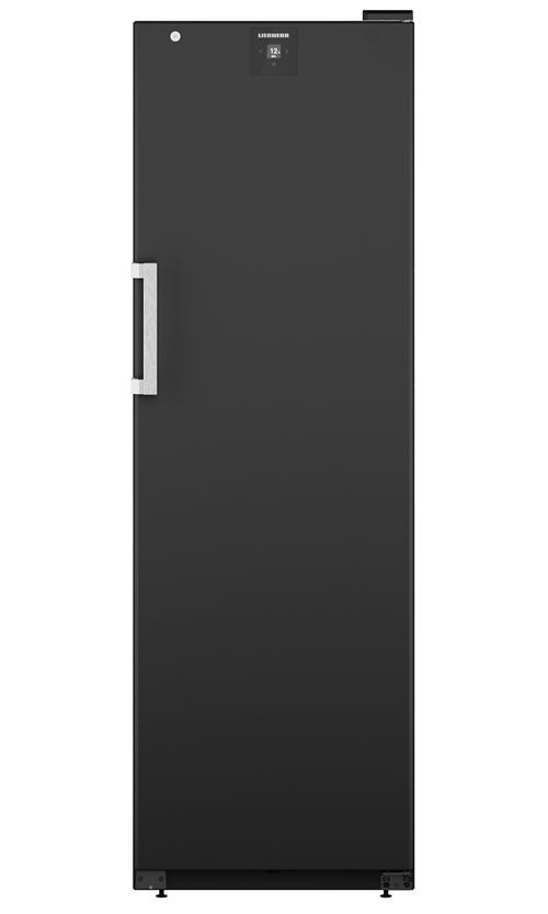 Cave de vieillissement GrandCru Selection, noire, 229 bouteilles.Hauteur 188cm et largeur 60cm, agencement parfaitement flexible. Livree avec 5 clayettes bois, filtre a charbon actif, serrure. Electronique avec controle de l''hygrometrie. Connectee. État correct - Liebherr reconditionné disponible sur Fnac