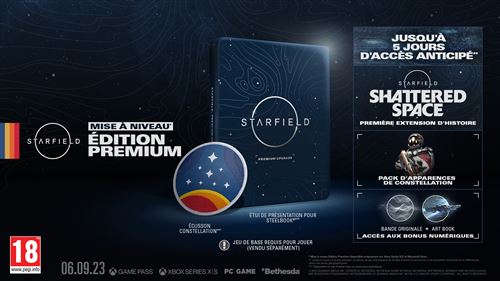 Starfield mise à niveau édition premium Xbox Series X/S État correct - Bethesda Softworks reconditionné disponible sur Fnac