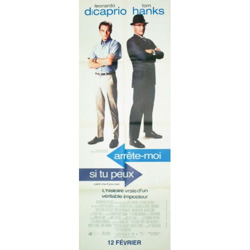 Arrête-Moi Si Tu Peux - Leornado DiCaprio - 60x160cm - Affiche de cinéma originale pliée État correct - N/A reconditionné disponible sur Fnac