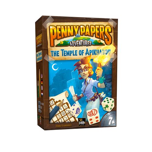 Jeu de stratégie Atalia Jeux Penny Papers Adventures The Temple of Apikhabou État correct - Atalia Jeux reconditionné disponible sur Fnac