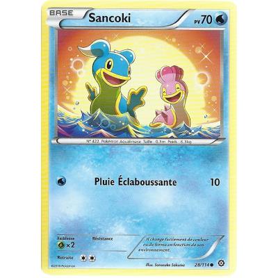 Carte Pokemon - XY11- Offensive vapeur - Sancoki - PV 70 - 28/114 - Commune - VF État correct - Asmodee reconditionné disponible sur Fnac
