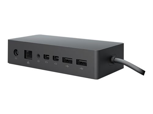 Microsoft Surface Dock - Station d'accueil - 2 x Mini DP - 1GbE - commercial - pour Surface Book 2, Go, Laptop, Laptop 2, Laptop 3, Pro 6, Pro 7, Pro X État correct - Microsoft reconditionné disponible sur Fnac