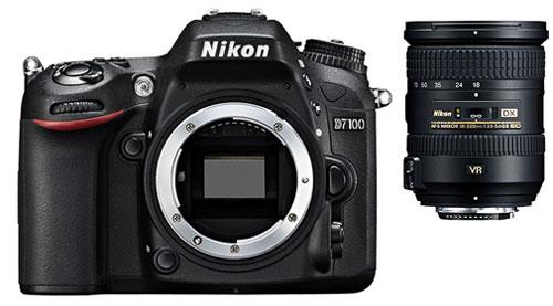 Nikon D7100 + Obj. Nikon AF-S DX VR II ED 18 - 200 mm f/3.5 - 5.6 série G - État correct Nikon sur Fnac