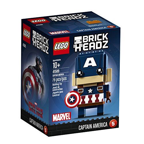 Acheter Kit de construction LEGO BrickHeadz Captain America 41589 État correct - 159,26 € Kit de construction LEGO BrickHeadz Captain America 41589 État correct - Lego reconditionné disponible sur Fnac