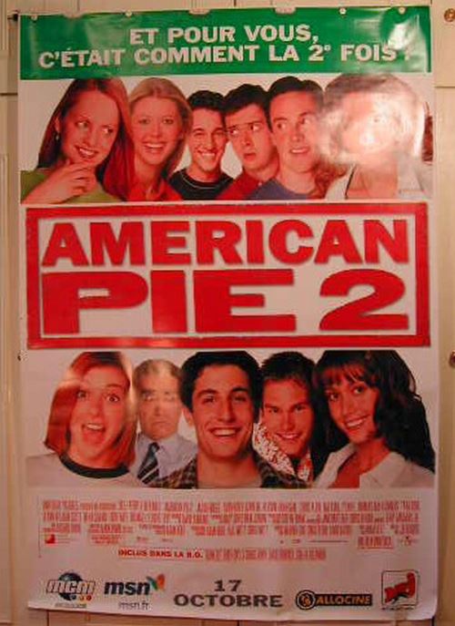 American Pie 2( Haut vert) - 120x170 cm - AFFICHE / POSTER État correct - N/A reconditionné disponible sur Fnac