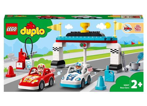 LEGO® DUPLO® 10947 Les voitures de course État correct - LEGO Duplo reconditionné disponible sur Fnac
