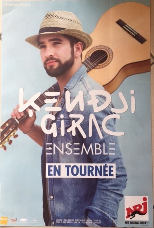 Kendji Girac - 40x60 cm - AFFICHE / POSTER État correct - N/A reconditionné disponible sur Fnac