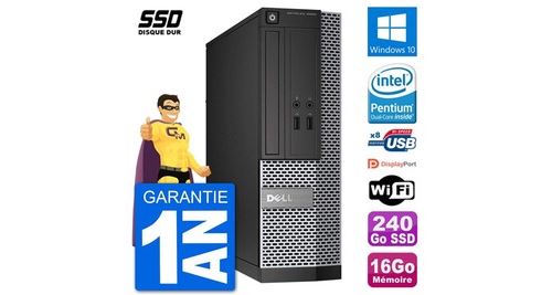 Acheter Pc dell optiplex 3020 sff g3220 ram 16go ssd 240go windows 10 wifi État correct - 209,00 € Pc dell optiplex 3020 sff g3220 ram 16go ssd 240go windows 10 wifi État correct - N/A reconditionné disponible sur Fnac