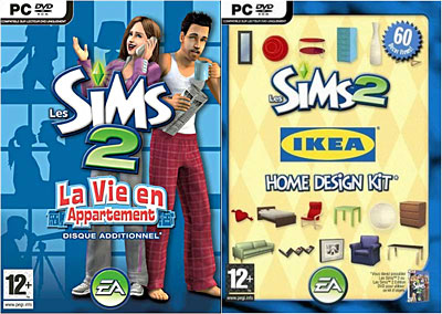 Les Sims 2 : La Vie en Appartement + Le Kit Ikea État correct - Bandai Namco reconditionné disponible sur Fnac