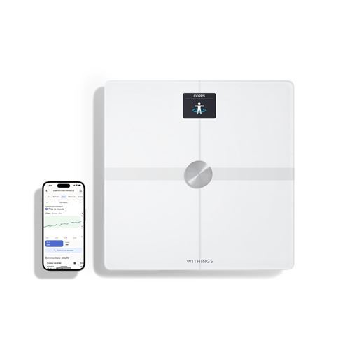 Balance Withings Body Smart Blanc État correct - Withings reconditionné disponible sur Fnac
