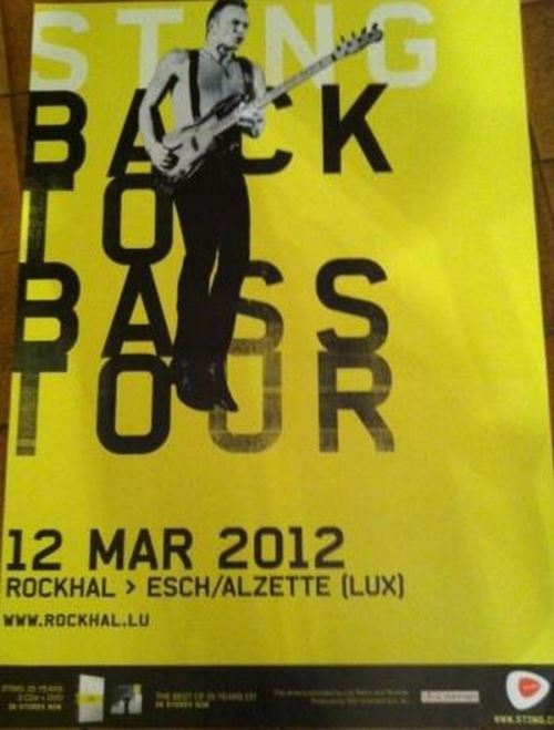 STING - 70x100 cm - AFFICHE / POSTER État correct - N/A reconditionné disponible sur Fnac