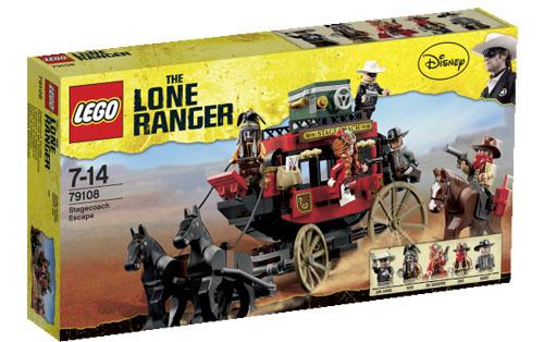 LEGO® Lone Ranger 79108 L'évasion en diligence État correct - Lego reconditionné disponible sur Fnac