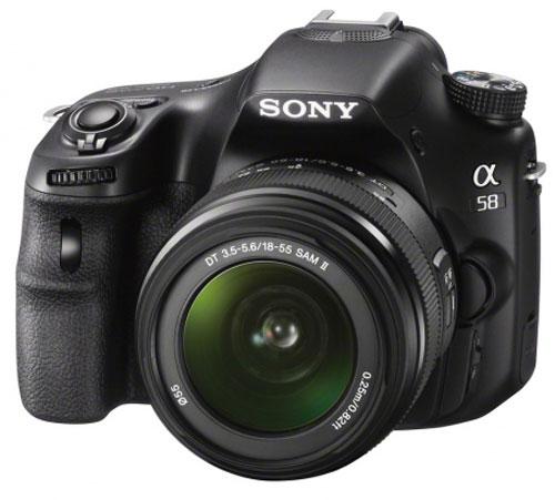 Sony Alpha SLT-A58 + Obj. Sony DT SAM 18 - 55 mm f/3.5 - 5.6