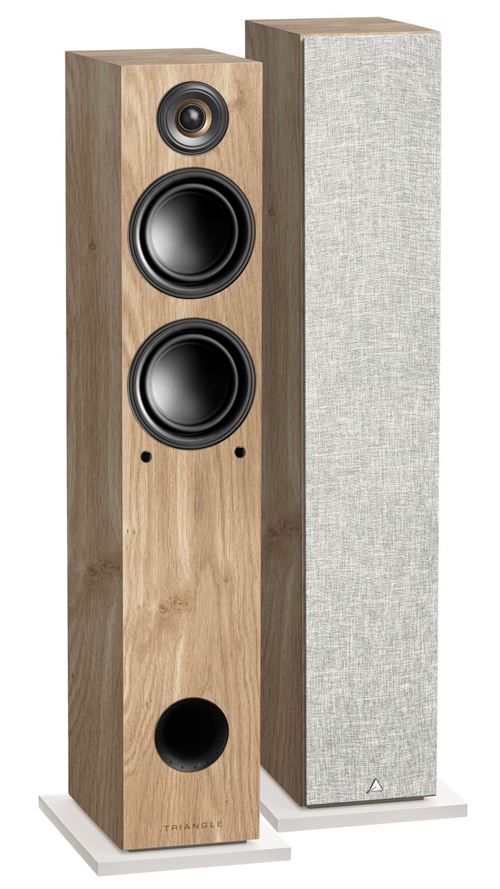 Enceintes connectées Hi-Fi Triangle LN05A Chêne Clair Vendues par paire État correct - N/A reconditionné disponible sur Fnac