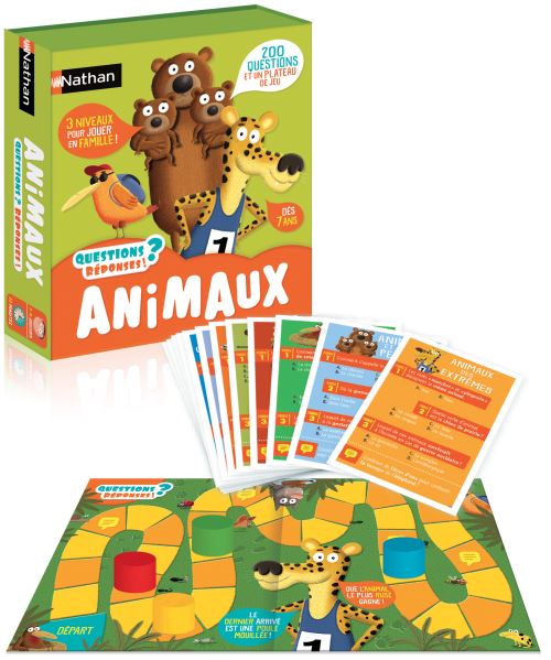 Jeu éducatif Questions Réponses Animaux Nathan État correct - N/A reconditionné disponible sur Fnac
