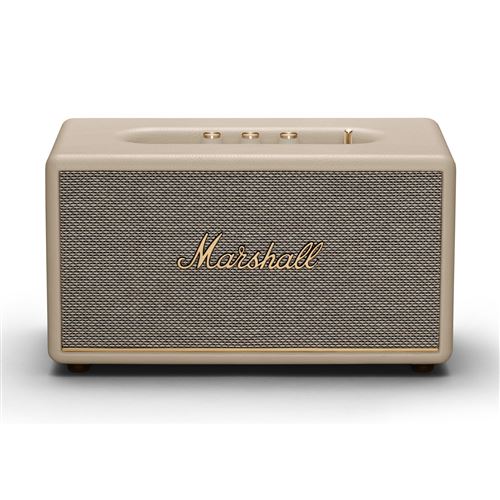 Enceinte sans fil Bluetooth Marshall Stanmore III Crème État correct - Marshall reconditionné disponible sur Fnac