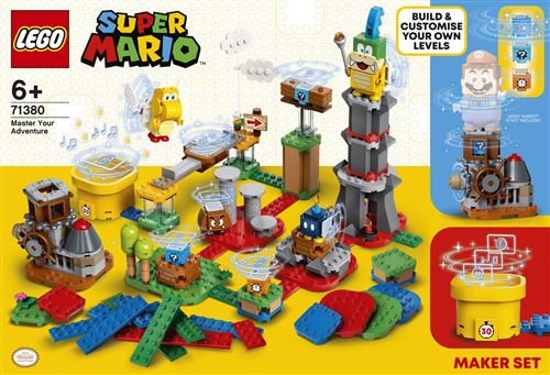 Acheter LEGO® Super Mario™ 71380 Set de créateur Invente ton aventure État correct - 84,99 € LEGO® Super Mario™ 71380 Set de créateur Invente ton aventure État correct - LEGO Super Mario reconditionné disponible sur Fnac