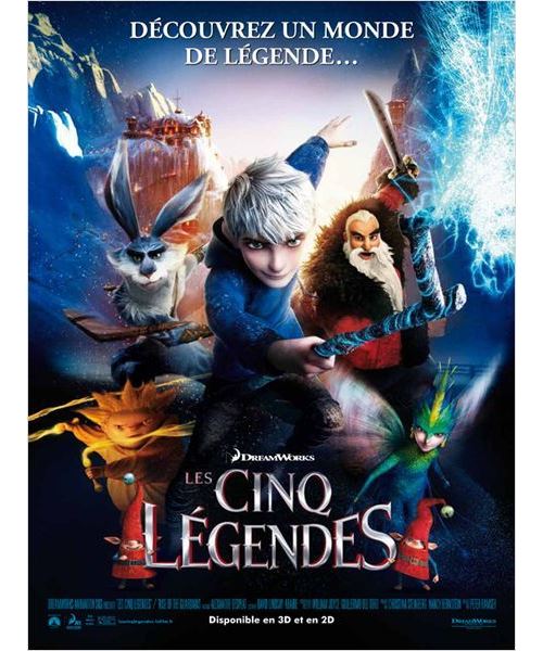 Les 5 Légendes AFFICHE CINEMA ORIGINALE État correct - N/A reconditionné disponible sur Fnac