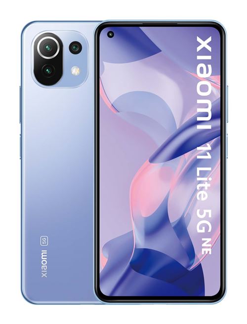 Smartphone Xiaomi 11 Lite 6.55"" Double SIM 5G 128 Go Nouvelle Edition Bleu État correct -  reconditionné disponible sur Fnac