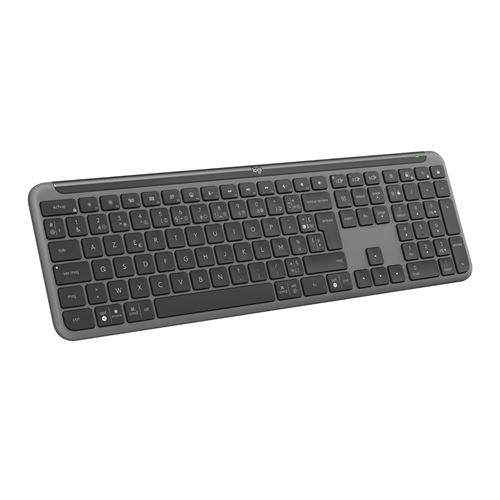 Clavier sans fil Azerty Logitech K950 Signature Slim Graphite État correct - Logitech reconditionné disponible sur Fnac