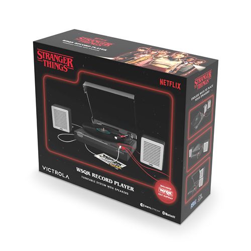 Platine vinyle Victrola VTS-11ST Stranger Things WSQK Edition Limitée État correct - Victrola reconditionné disponible sur Fnac