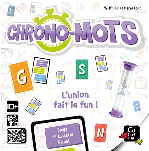 Jeu d'ambiance Gigamic Chrono Mots État correct - Gigamic reconditionné disponible sur Fnac