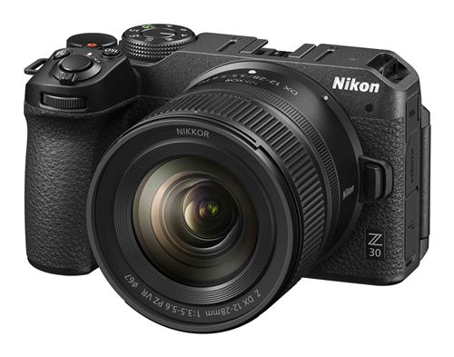 Appareil photo hybride Nikon Z30 + Z DX 12-28mm f/3.5-5.6 PZ VR noir État correct - Nikon reconditionné disponible sur Fnac