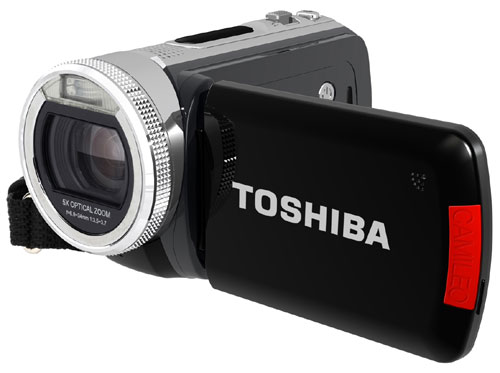 Toshiba CAMILEO H20 - Caméscope - 1080p - 5.0 MP - 5x zoom optique - flash 128 Mo - carte Flash État correct - Toshiba reconditionné disponible sur Fnac