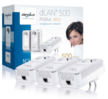 Acheter Devolo dLAN 500 AVplus Network Kit État correct - 75,49 € Devolo dLAN 500 AVplus Network Kit État correct - Devolo reconditionné disponible sur Fnac