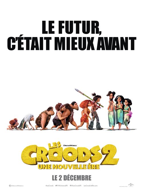 Acheter Les Croods 2 - 2020 - Le Futur c'était mieux avant - 40x60cm - Affiche de cinéma originale pliée État correct - 10,99 € Les Croods 2 - 2020 - Le Futur c'était mieux avant - 40x60cm - Affiche de cinéma originale pliée État correct - N/A reconditionné disponible sur Fnac