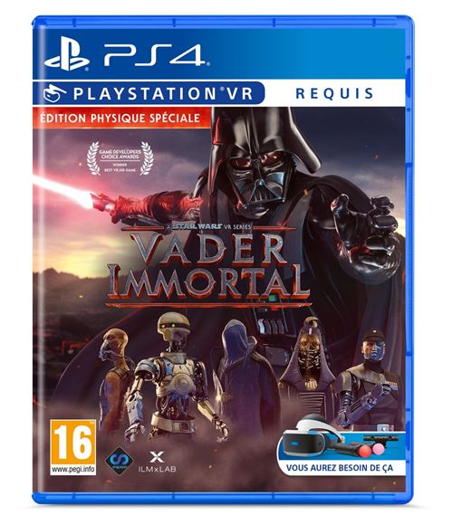 Vader Immortal A Star Wars VR Series PS4 État correct - Just for Games reconditionné disponible sur Fnac