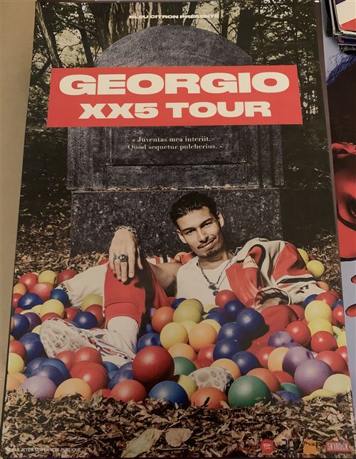 GEORGIO - XX5 Tour - 40x60cm - Affiche État correct - N/A reconditionné disponible sur Fnac