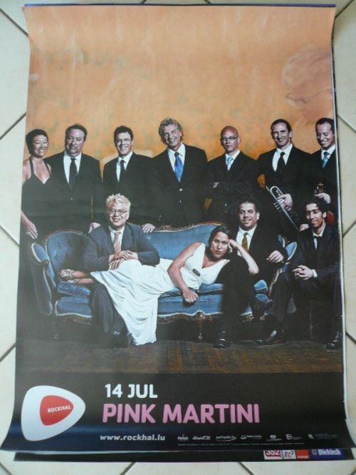 Pink Martini - 60x80 cm - AFFICHE / POSTER État correct - N/A reconditionné disponible sur Fnac