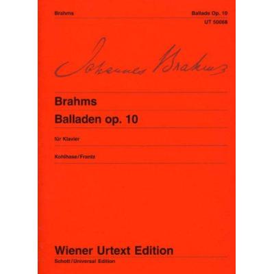 Ballades Op.10 - Piano État correct - N/A reconditionné disponible sur Fnac