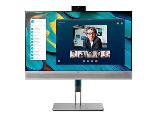 HP EliteDisplay E243m - Écran LED - 23.8"" - 1920 x 1080 Full HD (1080p) @ 60 Hz - IPS - 250 cd/m² - 1000:1 - 5 ms - HDMI, VGA, DisplayPort - haut-parleurs - noir (couvercle arrière), argent (haut-parleurs, lunette et support) - avec Extension de 5 ans État correct - Hewlett-Packard reconditionné disponible sur Fnac