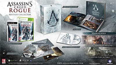 Assassin's Creed Rogue Edition Collector Xbox 360 État correct - Ubisoft reconditionné disponible sur Fnac