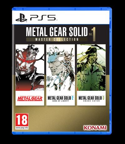 Acheter Metal Gear Solid Master Collection Vol.1 PS5 État correct - 68,69 € Metal Gear Solid Master Collection Vol.1 PS5 État correct - Just for Games reconditionné disponible sur Fnac